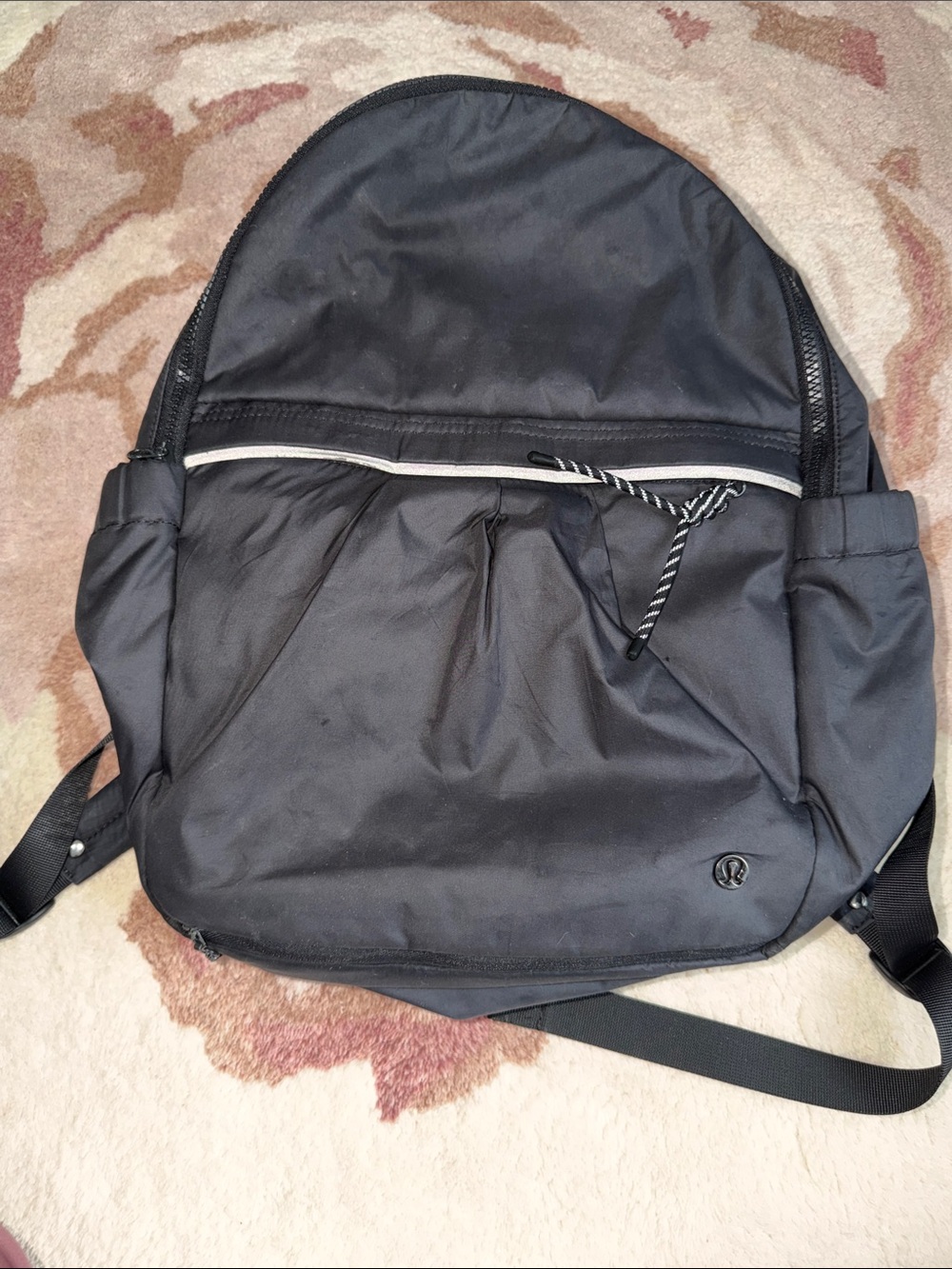 lululemon athletica Black Everyday Pack with Front Pocket